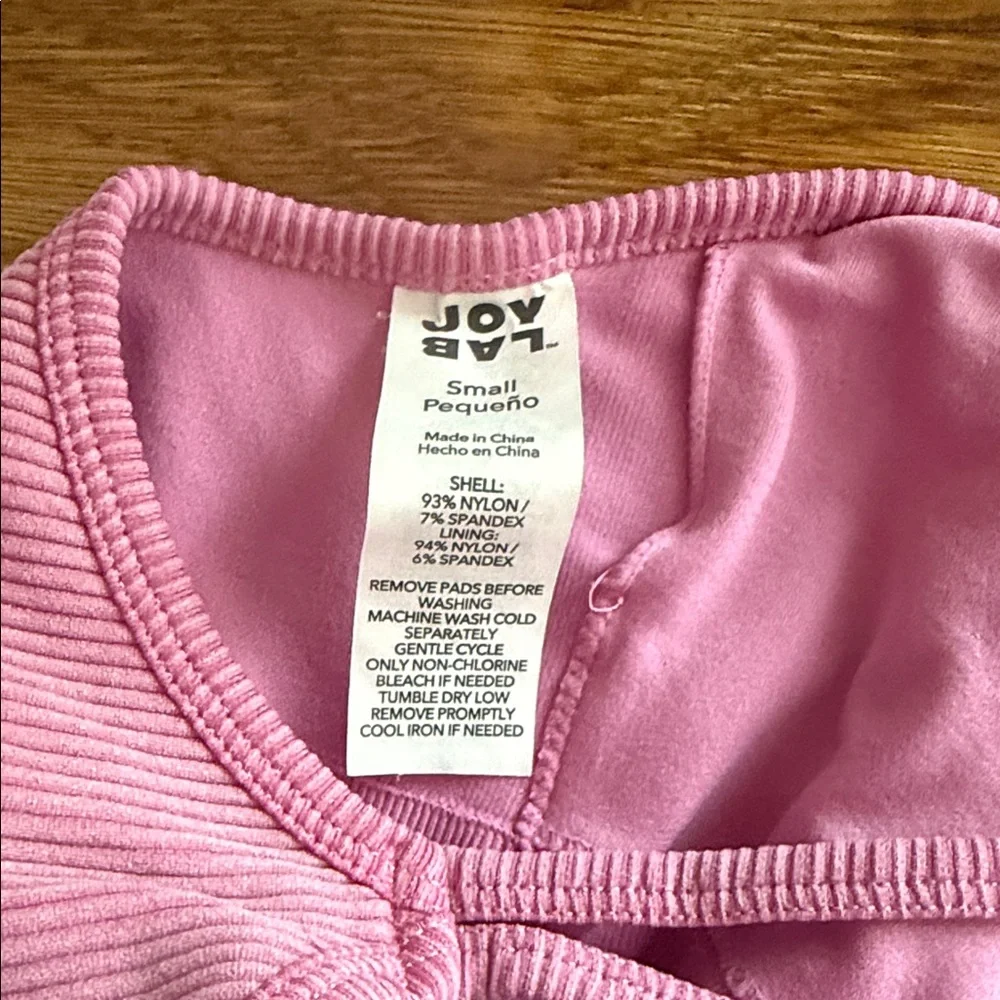 Pink JoyLab Workout Set - Picture 4 of 4